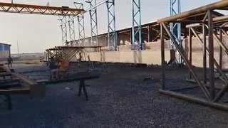 جرثقیل سوله سازی - آریانا بابک - www.arianasoole.com