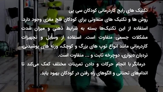 کاردرمانی کودکان فلج مغزی