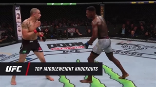 بهترین ناک اوت های تاریخ دسته میان وزن یو اف سی