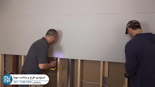 "آموزش نصب دیوار پوششی کناف: دکور خانه‌ت رو با این روش تغییر بده!"