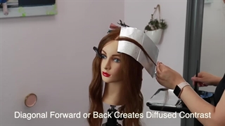 آموزش مش کردن مو با فویل