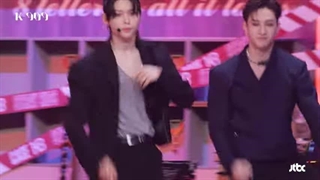 فنکم بنگ چان در اجرای آهنگ case 143 از استری کیدز ( درخواستی )