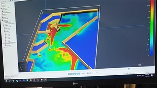 کنترل و مدیریت دود CFD جت فن پارکینگ با پایروسیم طراح دکتر داریوش فرجی منافذ باز پوست