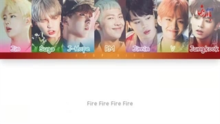 ᗷTS⟭⟬fire burning up