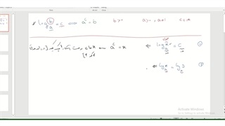 معادلات لگاریتمی