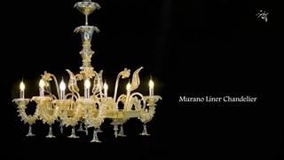 لوستر لاینر مورانو پارس لوستر فراهانی 8 شاخه