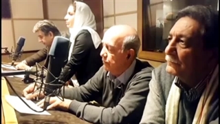 پشت صحنه دوبله ، منوچهر والی زاده . پرویز ربیعی . شهروز ملک ارایی