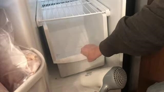 علت آب دادن یخچال سامسونگ(مسیر و سوراخ تخلیه آب یخچال سامسونگ)