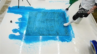 تایم لپس شستشوی فرش