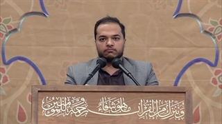 تلاوت استاد امیر حسین رحمتی محضر رهبر معظم انقلاب - محفل انس با قرآن - رمضان ۱۴۰۳