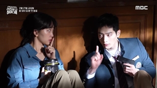 پشت صحنه ساخت پوستر سریال دبیرستان مخفی >