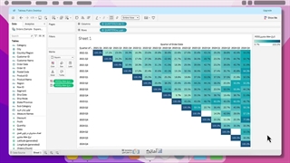 آموزش پیشرفته Tableauجلسه ۲۵: Calculate Customer Retention  Cohort Analysis