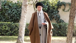 بیانات رهبر معظم انقلاب پس از کاشت نهال در روز درختکاری ۱۴۰۳/۱۲/۱۵