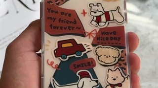 قاب موبایل سگ پاپی داون تاون + بندست