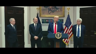 14031215: سخنرانی ترامپ: سرمایه گذاری ۱۰۰ میلیارد دلاری؟