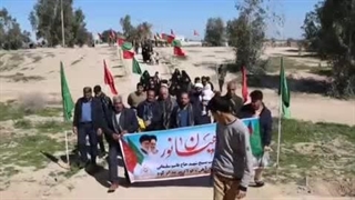 اردوی راهیان نور شرکت صنایع آهن و فولاد ابرکوه