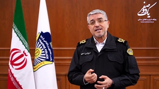 پویش نه به تصادف سردار سید تیمور حسینی رئیس پلیس راهور فراجا راهنمایی رانندگی