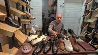 فرایند ساخت کفش چرم