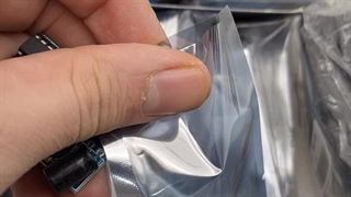 کیسه آنتی استاتیک پلاستیکی 60 در 80 میلیمتر