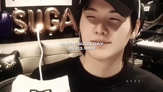 :) PHappy birthday Suga