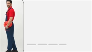 لباس کار دو بنده با بهترین متریال ایمن صنعت