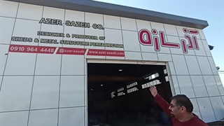 Industrial sheds and steel structure in iran