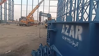 Introduction to a metal structure in iran construction