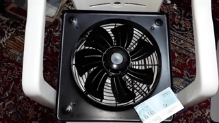 تست صدای فن ایلیکا برای باکس خنک کننده ماینر