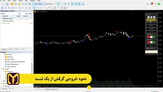 نحوه خروجی گرفتن از بک تست | متاگلد