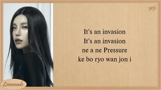 لیریک آهنگ Invasion از یجی