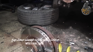 مکانیکی تخصصی خودروی تارا در تعمیرگاه تخصصی وستینال