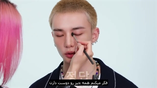 برنامه Risabae makeup با هیونجین STRAY KIDS همراه زیرنویس فارسی چسبیده ♡♡ کپ
