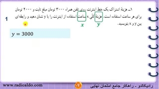 حل گام به گام فعالیت ۱ صفحه ۱۰۸ ریاضی نهم