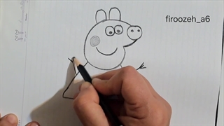 آموزش نقاشی خوک