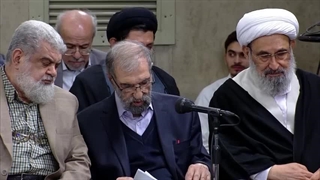 شعرخوانی آقای سیدعلی موسوی گرمارودی در دیدار رمضانی رهبر معظم انقلاب ۱۴۰۳/۱۲/۲۵