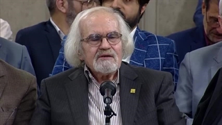 شعرخوانی آقای محمدعلی مجاهدی در دیدار رمضانی رهبر معظم انقلاب ۱۴۰۳/۱۲/۲۵