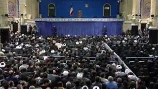 فیلم کامل بیانات امام خامنه ای مدظله العالی در جمع اقشار مختلف مردم 1404.01.01