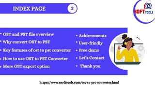 eSoftTools Outlook OST to PST Converter Software
