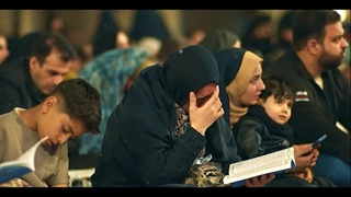 تصاویری زیبا و ویژه از بزرگ‌ترین اجتماع مردمی شب قدر در حرم امام رضا(ع)