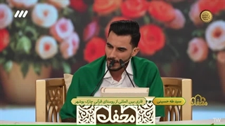 دشتی خوانی سید طه حسینی از روستای چارک بوشهر در برنامه محفل