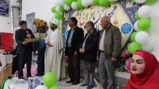 تجلیل مقامات و مسئولین از استاد رزیتا دغلاوی نژاد «بانوی شاخص ملی»  و جمعی از هنرمندان