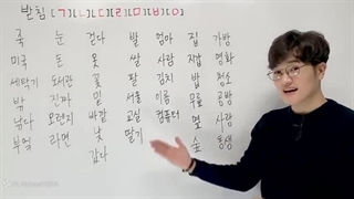 آموزش روخوانی حروف کره‌ای حروف و صدای حروف کره‌ای