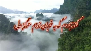 دکلمه غزلی ناب و لطیف از عارف قزوینی