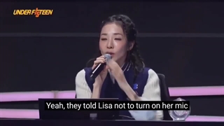 دارا عضو گروه 2NE1 اخیرا لیسا رو بخاطر قدرت صداش در زمان کارآموزیش منشن کرد ادامه کپشن