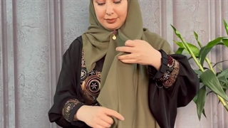 ایده جذاب تبدیل روسری به شال برای استایل خاص