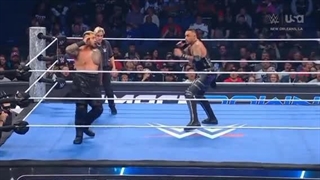 کشتی_کج_براون_استرومن_و_دامیان_پریست_در_مقابل_سولو_سیکوآ_و_جیکوب_فاتو_Q_360p