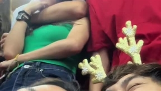 رقصیدن جی جی در پشت صحنه ی سریال جواهر بخش ای قسمت ۱۵