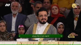 تلاوت قرآن و مداحی حاج عامر الکاظمی از کشور عراق در برنامه قرآنی محفل