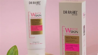 پولیش صورت ضدلک و روشن کننده دکتر راشل 100گرم DR.RASHEL Whitening Fade Spots Skin Polish کلینیک دندانپزشکی