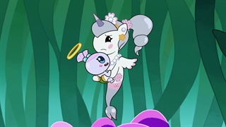 انیمیشن سریالی پری دریایی های تک شاخ mermicorno starfall قسمت 1